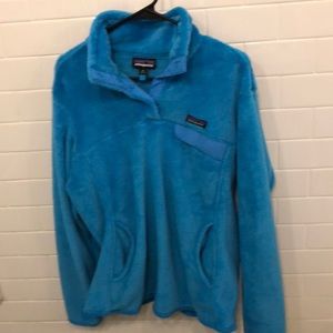 Teal Patagonia pullover
